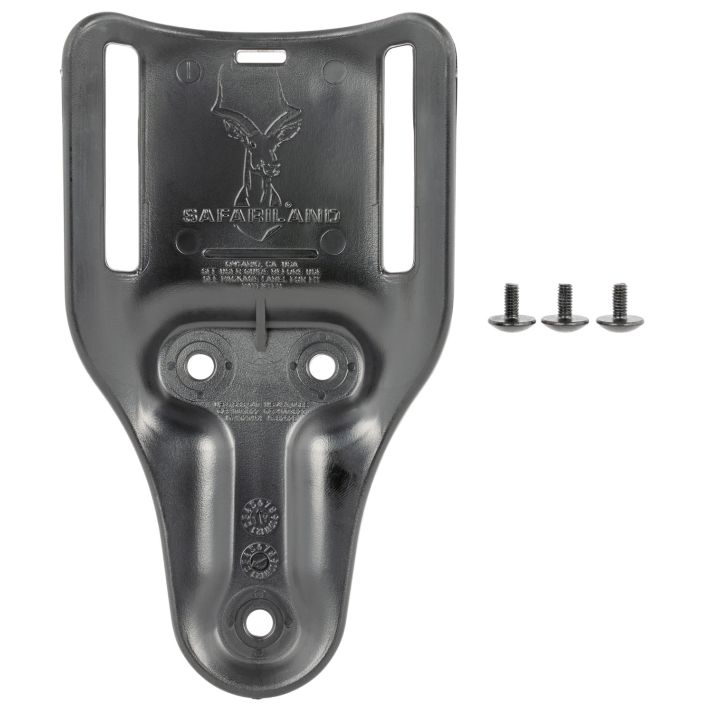 Safariland 6070UBL22 Mid-Ride Universal Belt Loop 2" Black Belt Mount