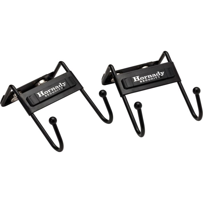 Hornady 95911 Magnetic Safe HookMetal Black 2 Pack