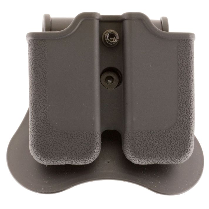 Bulldog P1911M Mag HolderPaddle Black Polymer Paddle Compatible w/ Single Stack 1911 Ambidextrous Hand
