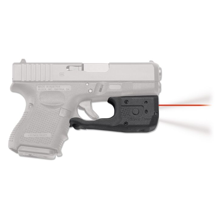 Crimson Trace 0172201 LL-810 Laserguard ProBlack Red Laser Glock Subcompact