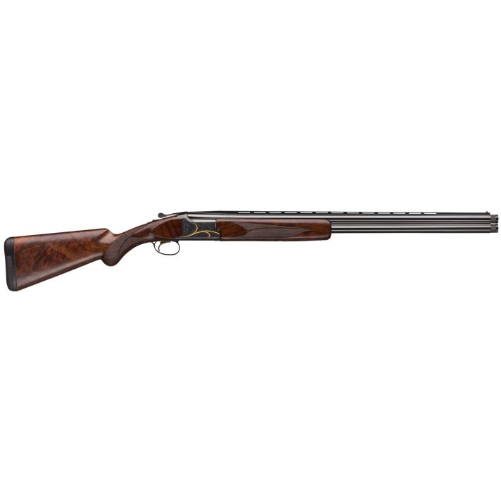 Browning 018117304 Citori Gran Lightning 12 Gauge 3" 2rd 28" Blued Barrels, Engraved Receiver With Gold Accents, American Black Walnut Stock With Lightening Style Grip