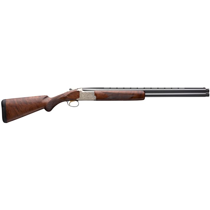 Browning 018163304 Citori Feather Lightning 12 Gauge 28" Barrel 3" 2rd, Blued Steel Barrel, Satin Nickel Finished Engraved Alloy Receiver,American Black Walnut Stock With Lightening Style Grip