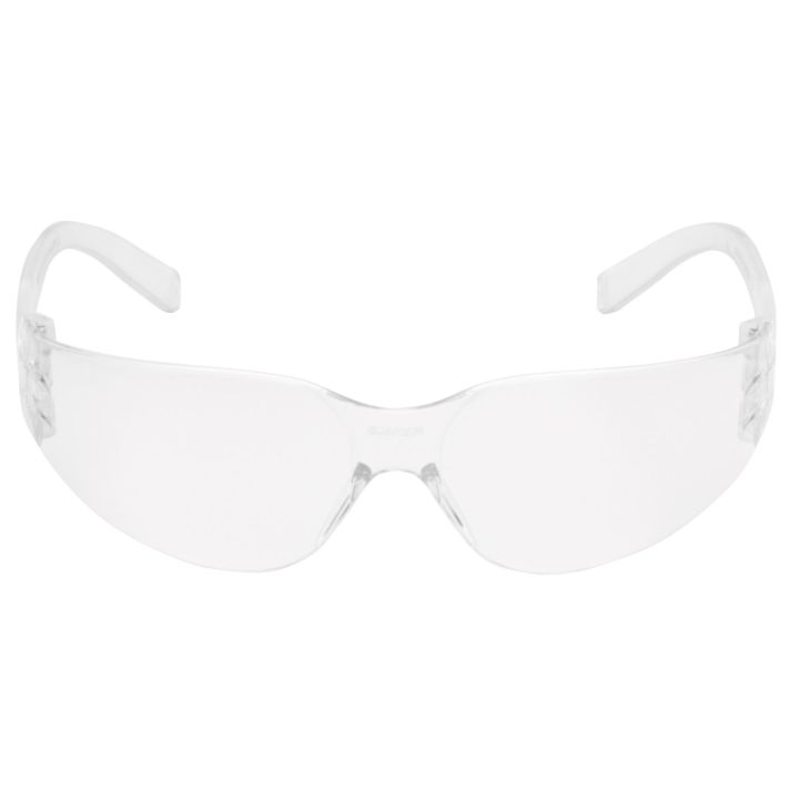 Pyramex S4110S Intruder Glasses Adult Clear Lens Polycarbonate Clear Frame 12 Pack