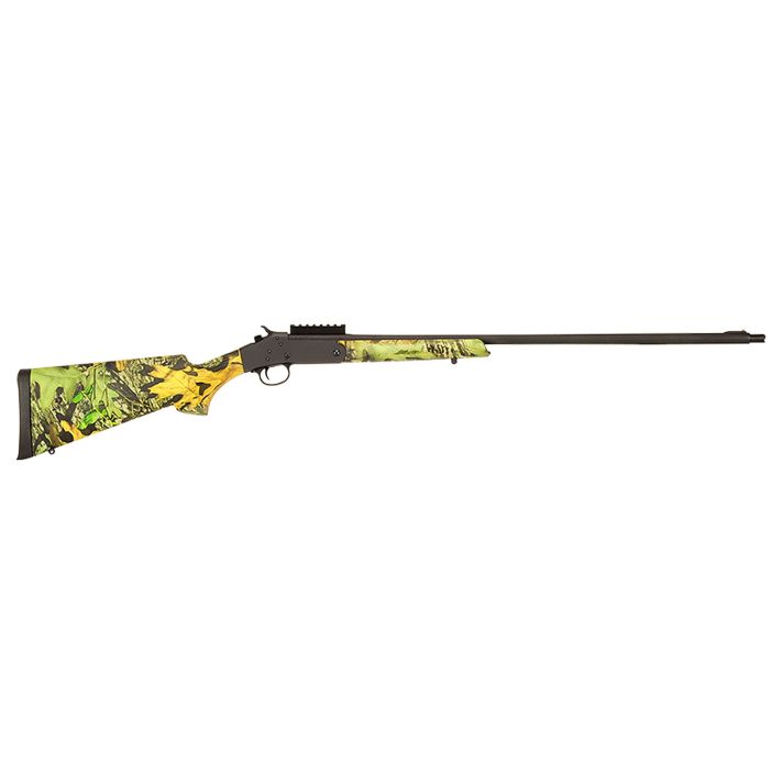 Stevens 19253 301 Turkey 410 Gauge Break Open 3" 1rd 26" Matte Black Steel Barrel, Matte Black Carbon Steel Receiver w/Rail Mount, Sporter Mossy Oak Obsession Synthetic Stock, Ambidextrous