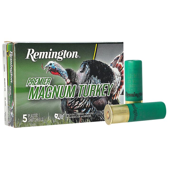 Remington Ammunition 26803 Premier Magnum Turkey 12Gauge 3" 2oz 5Shot 5 Per Box/20 Case