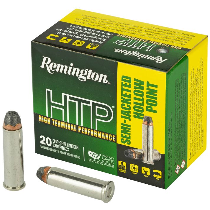 Remington Ammunition 22231 HTP357Mag 158gr Semi Jacketed Hollow Point 20 Per Box/25 Case