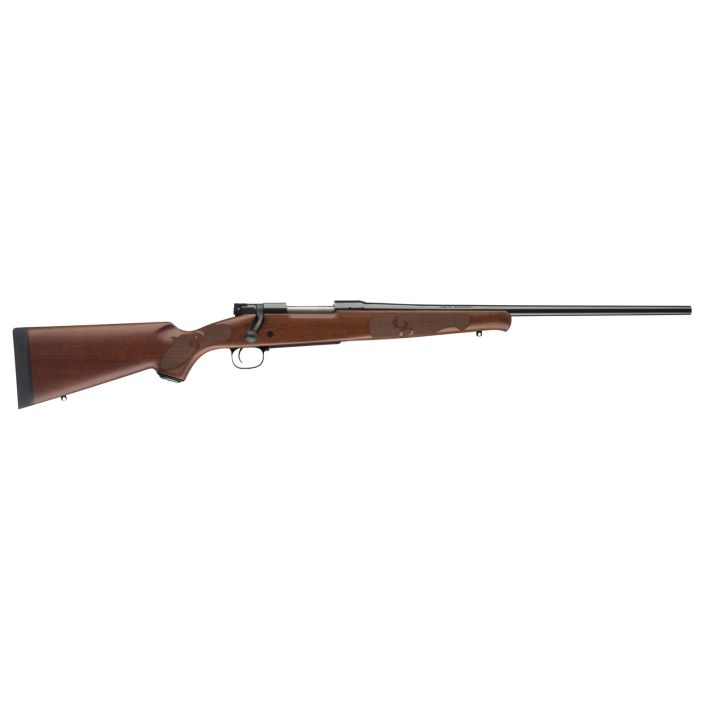 Winchester Guns 535201289 Model 70 Featherweight Compact 6.5 Creedmoor Caliber with 5+1 Capacity, 20" Barrel, Brushed Polish Blued Metal Finish & Satin Walnut Fixed Feather Checkered Stock Right Hand