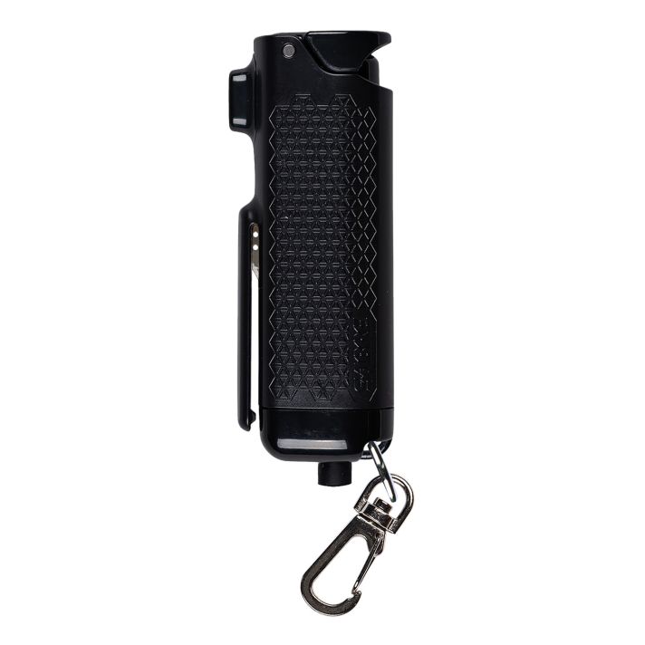 Sabre SEBK01 Safe Escape 3-in-1 Automotive Tool Black Polymer Distance 10 ft Features Glass Breaker/Pepper Gel/Seat Belt Cutter