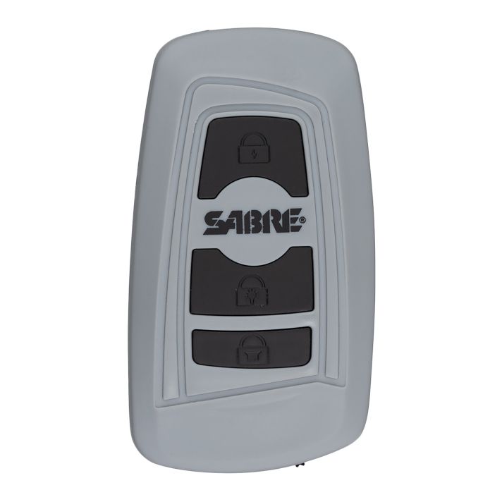 Sabre S1013GY 3-In-1 Stun Gun Safety Tool Gray Polymer 1.15 uC Pain Rating Features Built in Flashlight