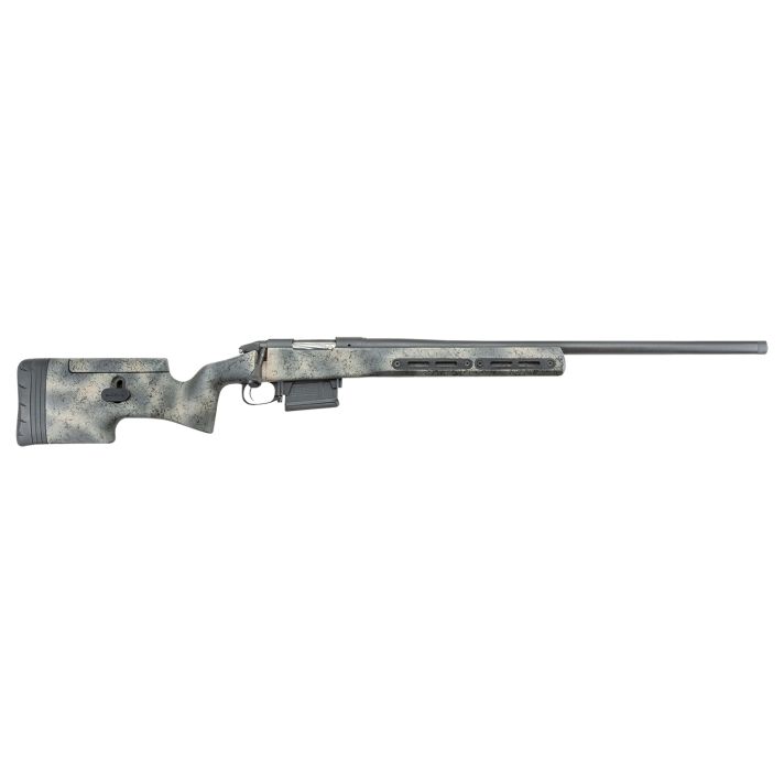 Bergara Rifles BPR2265PRCF Premier Ridgeback 6.5 PRC 7+1 26" Medium Palma Taper Barrel, Graphite Black Cerakote Steel Receiver, Woodland Camo Adjustable Cheekpiece Grayboe Ridgeback Stock, Right Hand