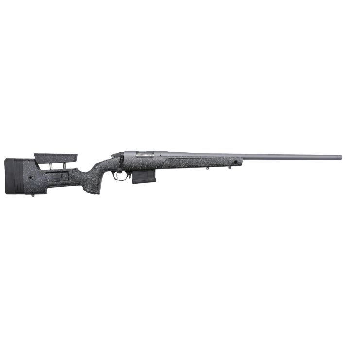 Bergara Rifles BPR2065PRC Premier HMR Pro 6.5 PRC 2+1 26" Threaded Barrel, Tactical Gray Cerakote, Black with Gray Fleck Stock