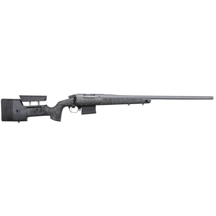 Bergara Rifles BPR20300MC Premier HMR Pro 300 Win Mag 5+1 26" Threaded Barrel Tactical Gray Cerakote, Black w/Gray Fleck Stock