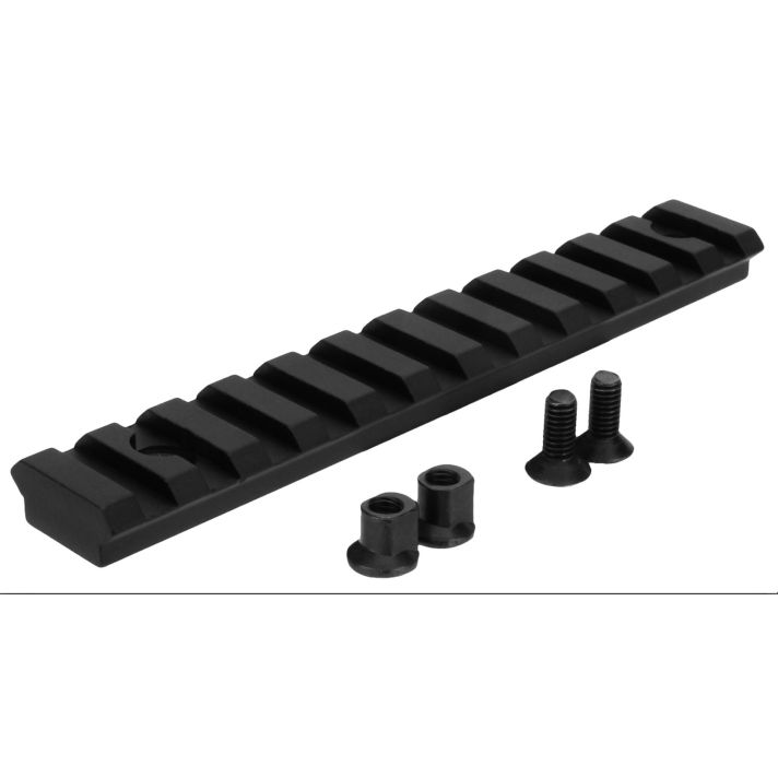 TacFire MAR103 KeyMod Picatinny Rail 5 Inch 11 SlotsBlack