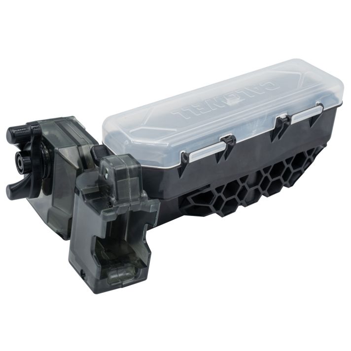 Caldwell 1099117 Magazine ChargerRotary 22 LR 100rd Compatible w/T/CR & 10/22 Magazines Black Polycarbonate