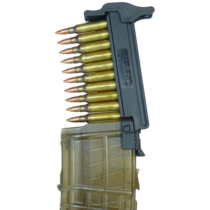 Maglula LU54B StripLULA Loader Black Polymer 10rd 223 Rem/ 5.56x45mm NATO Compatible w/ Steyr Arms AUG