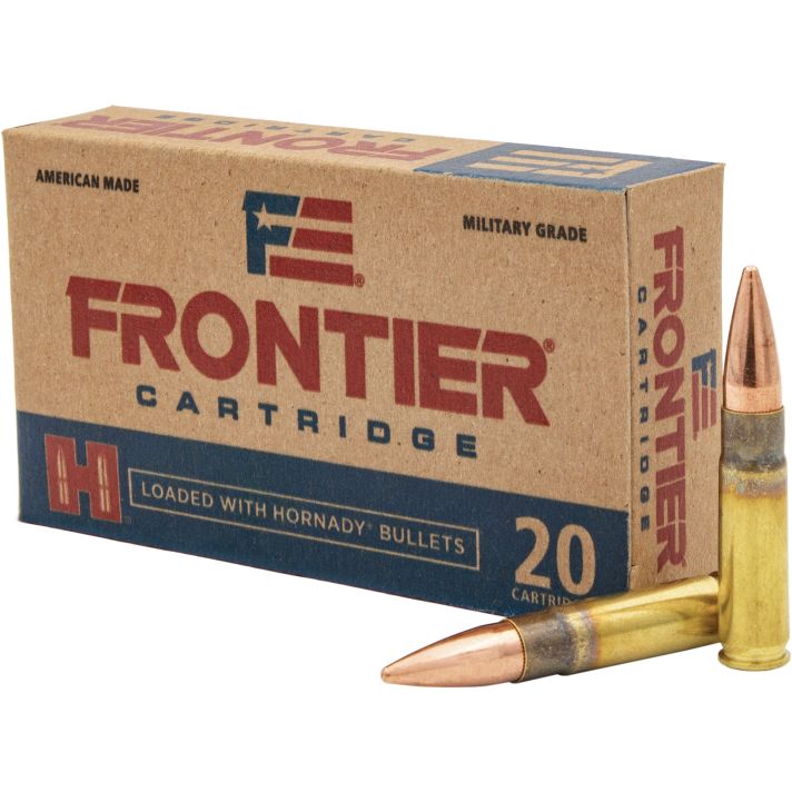 Frontier Cartridge FR400 Military Grade Centerfire Rifle 300Blackout 125gr Full Metal Jacket 20 Per Box/10 Case
