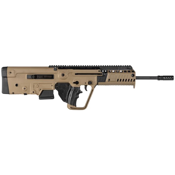 IWI US XFD18A Tavor X95 *CA Compliant 5.56x45mm NATO Caliber with 18.50" Barrel, 10+1 Capacity, Flat Dark Earth Metal Finish, Flat Dark Earth Fixed Bullpup Stock & Polymer Grip Right Hand