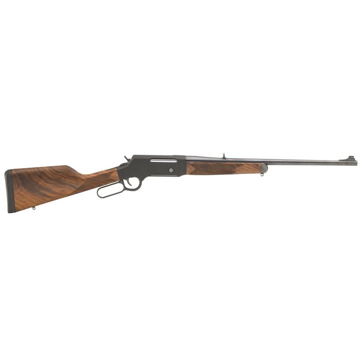 Henry H014S65 Long RangerFull Size 6.5 Creedmoor 4+1 22" Blued Steel Barrel, Black Hard Coat Anodized Steel Receiver, American Walnut Stock Right Hand