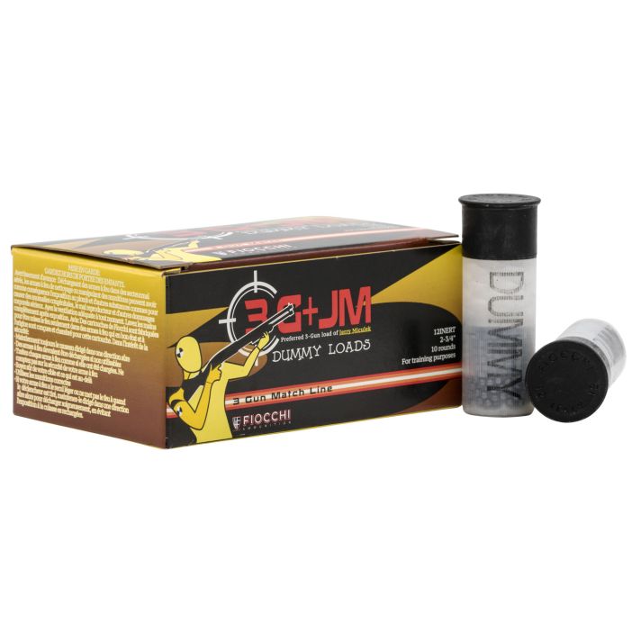 Fiocchi 12INERT Inert Dummy Rounds 12Gauge 10 Per Box/25 Case