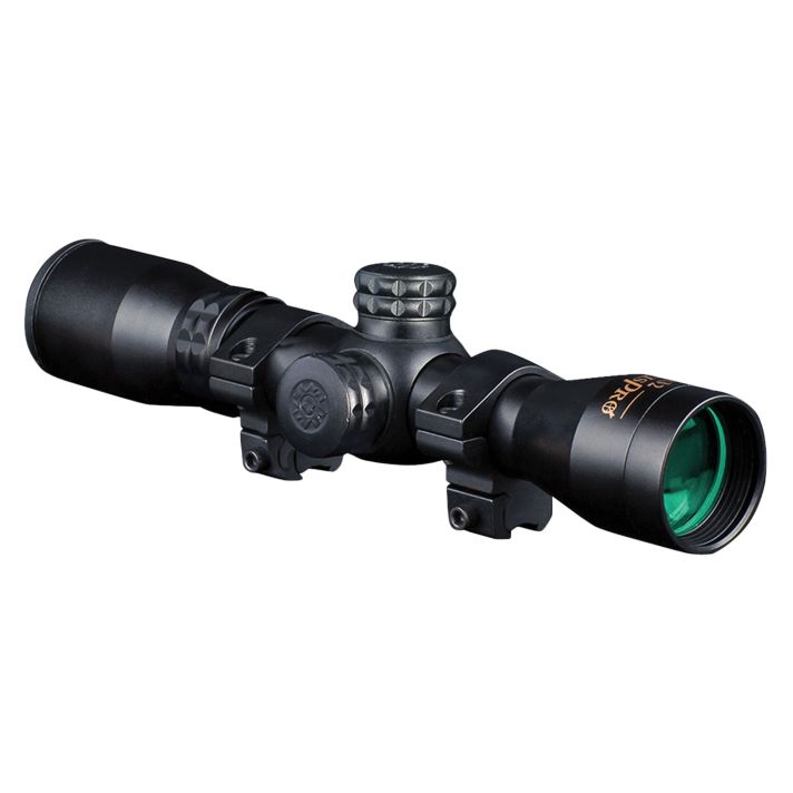 Konus 7262 KonusProCompact Matte Black 4x32mm 1" Tube Engraved 30/30 Reticle Includes Mounting Rings