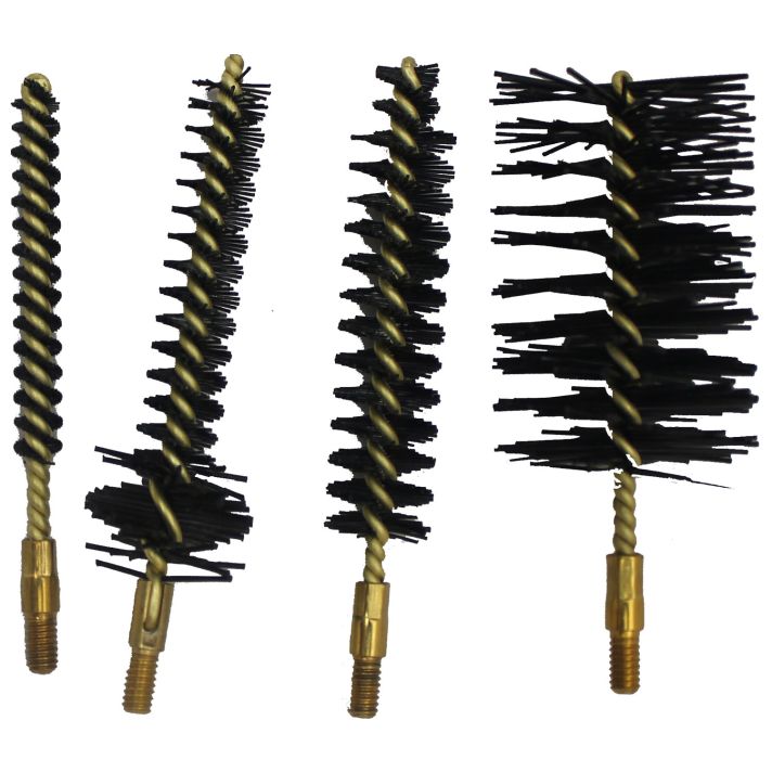 Pro-Shot TFRAR Total Fouling Removal Kit .223 Rem/ 5.56mm AR Platform #8-32 Thread Brass Core Nylon Bristles 4 Pack