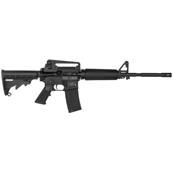 Smith & Wesson LE 311000 M&P15 with Carry Handle
Semi-Automatic 223 Remington/5.56 NATO 16" 30+1 6-Position Black Stk Black