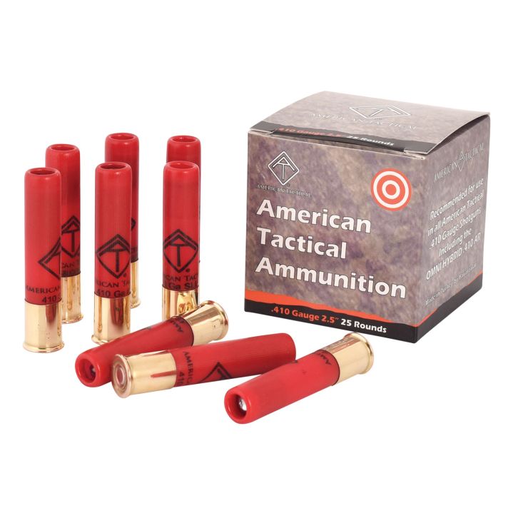 ATI ATIAC410R Shotshell410Gauge 2.50" 1/2oz Slug Shot 25 Per Box/10 Case