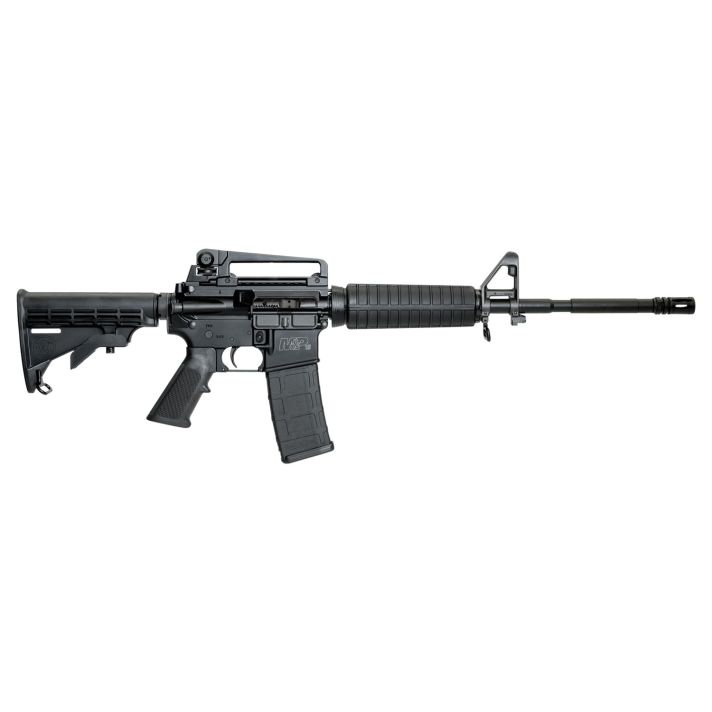 Smith & Wesson LE 311002 M&P15 with Carry Handle
Semi-Automatic 223 Remington/5.56 NATO 16" 30+1 6-Position Black Stk Black
