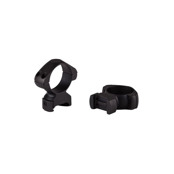 Konus 7400 Steel RingsMatte Black 1"High 0 MOA
