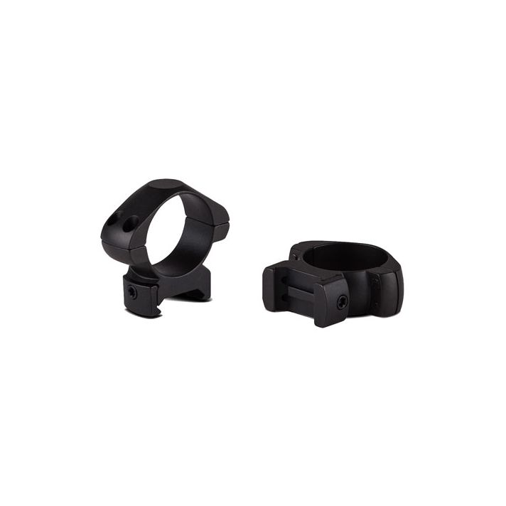 Konus 7401 Steel RingsMatte Black 1" Medium 0 MOA