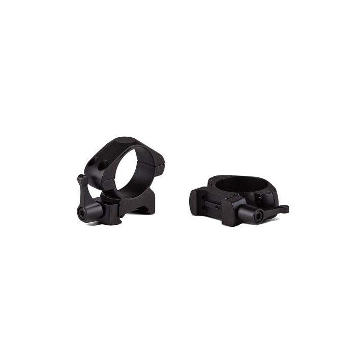 Konus 7407 Steel RingsMatte Black 1" Quick Release Medium 0 MOA