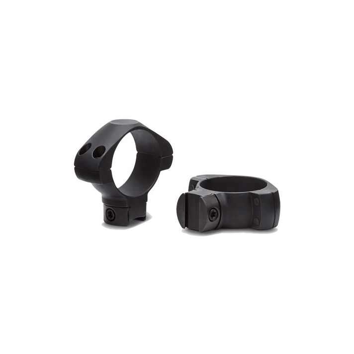Konus 7419 Steel RingsBlack 30mm 3/8" Grooved Receiver Medium 0 MOA