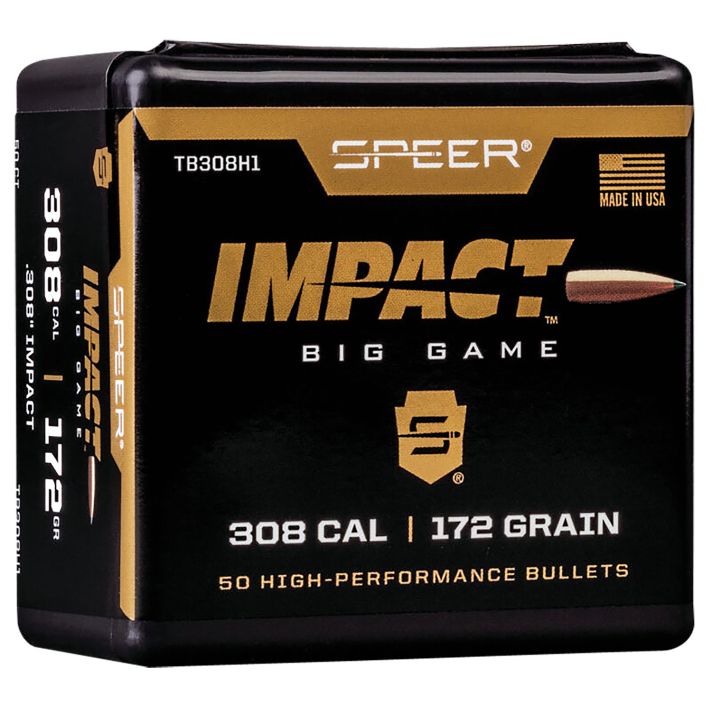Speer TB308H1 Impact30Cal 172gr Speer Impact 50 Per Box/5 Case