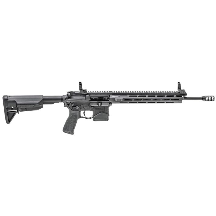 Springfield Armory STE916556BLC SAINT Edge 5.56x45mm NATO 10+1 16" Black Melonite Barrel Black Hard Coat Anodized Rec Black Adjustable Bravo Mod 0 SopMod Stock Black Bravo Mod 2 Grip Right Hand
