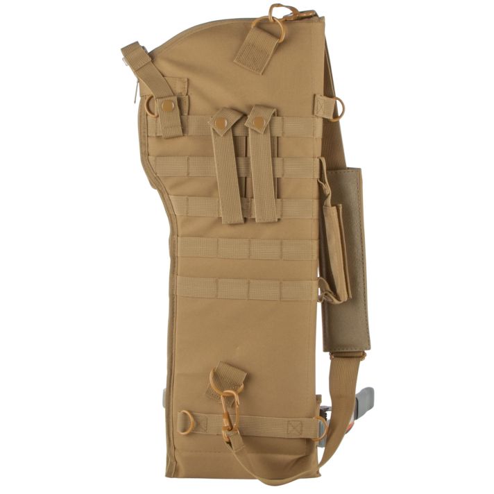 NcStar CVRSCB2919T VISM Scabbard w/ Tan Finish MOLLE Webbing D-Ring & Grommet for Drainage for Rifle/Carbine