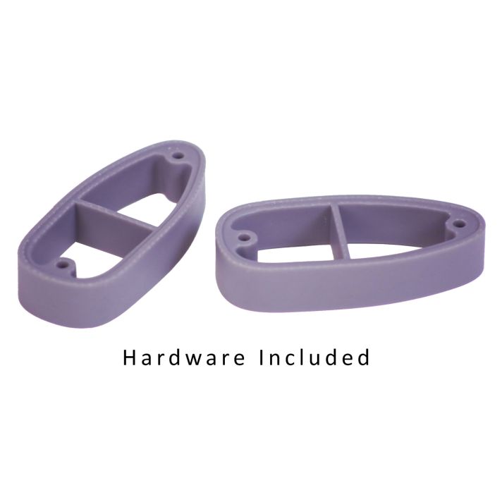 Crickett KSA000012 LOP Spacer KitPurple Polymer Fits Crickett Synthetic Rifles, Kit Includes 2 3/4" Spacers, 2 Long & 2 Short Butt Plate Screws & Instruction Card