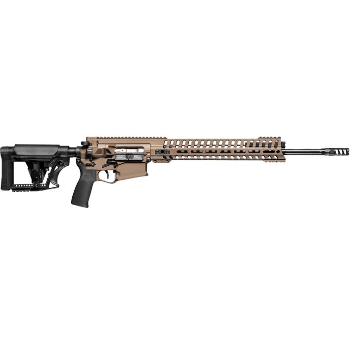 Patriot Ordnance Factory 01565 Revolution Gen4 6.5 Creedmoor 20" 20+1 Burnt Bronze Adjustable Magpul PRS Stock 14.5" M-LOK