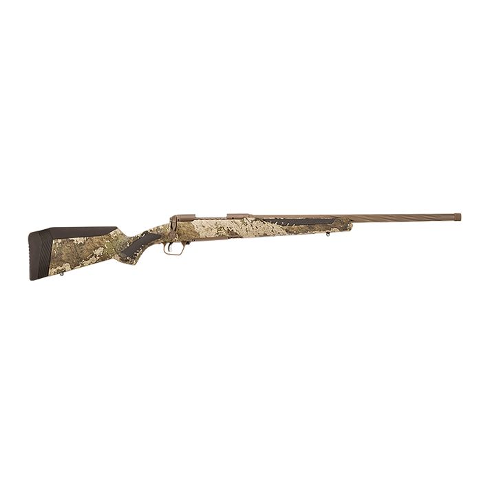 Savage Arms 57417 110 High Country 280 Ackley Improved 4+1 22", Midnight Bronze Cerakote, TrueTimber Strata Fixed AccuStock with AccuFit