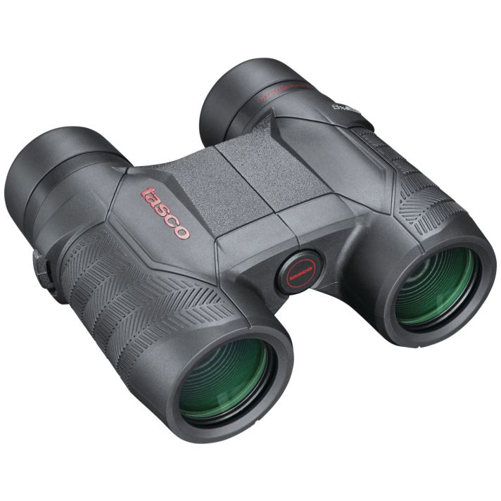 Tasco 100832 Focus-Free8x32mm Roof Prism, Insta Focus Black Aluminum w/Rubber Armor