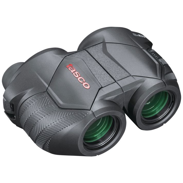 Tasco 100825 Focus-Free8x25mm Porro Prism, Insta Focus Black Aluminum w/Rubber Armor