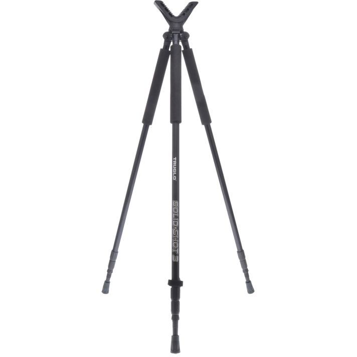 TruGlo TG8925XB Solid-Shot22-68" Tripod Black Aluminum