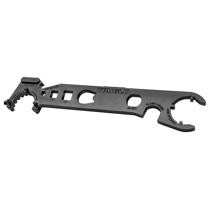 TruGlo TG973B Armorer's Wrench Black Steel, AR Platform Firearm