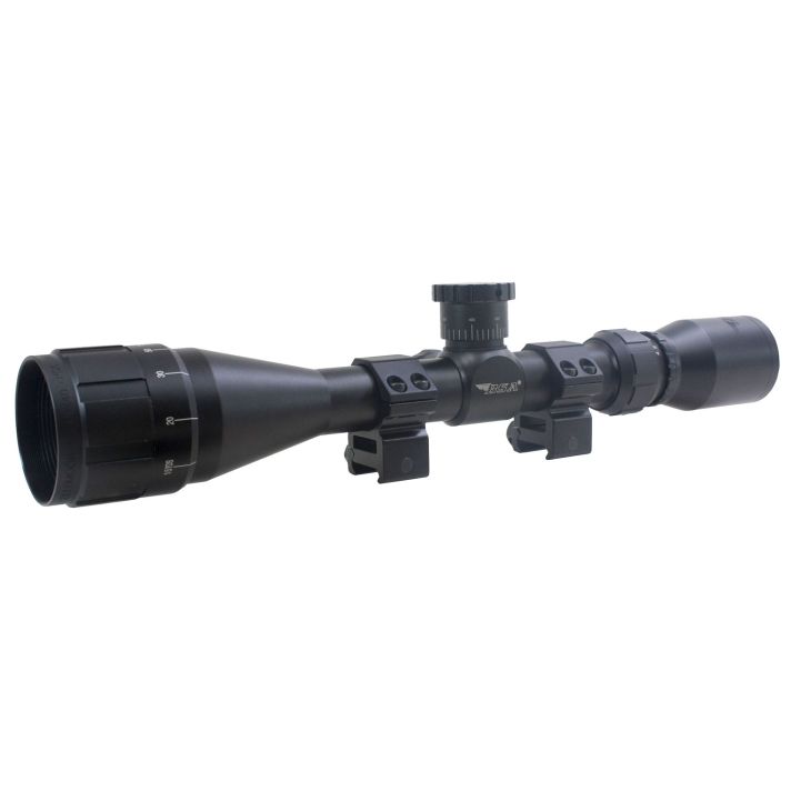 BSA 17312X40AO Sweet 17 Black Matte 3-12x 40mm AO 1" Tube 30/30 Duplex Reticle