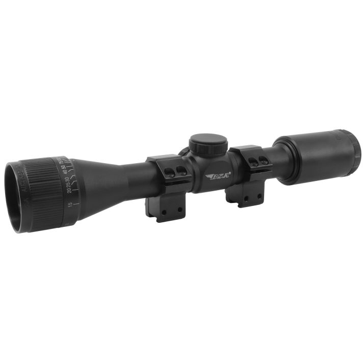 BSA AIR4X32AOTB OutlookMatte Black 4x32mm AO 1" Tube Mil-Dot Reticle