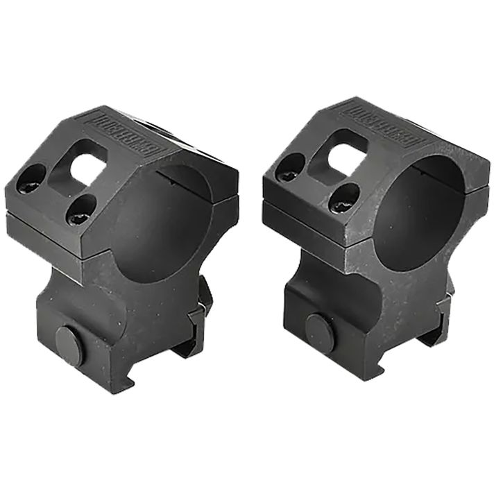 Barrett 13324 ZERO-GAP RingsBlack Anodized 30mm Ultra High