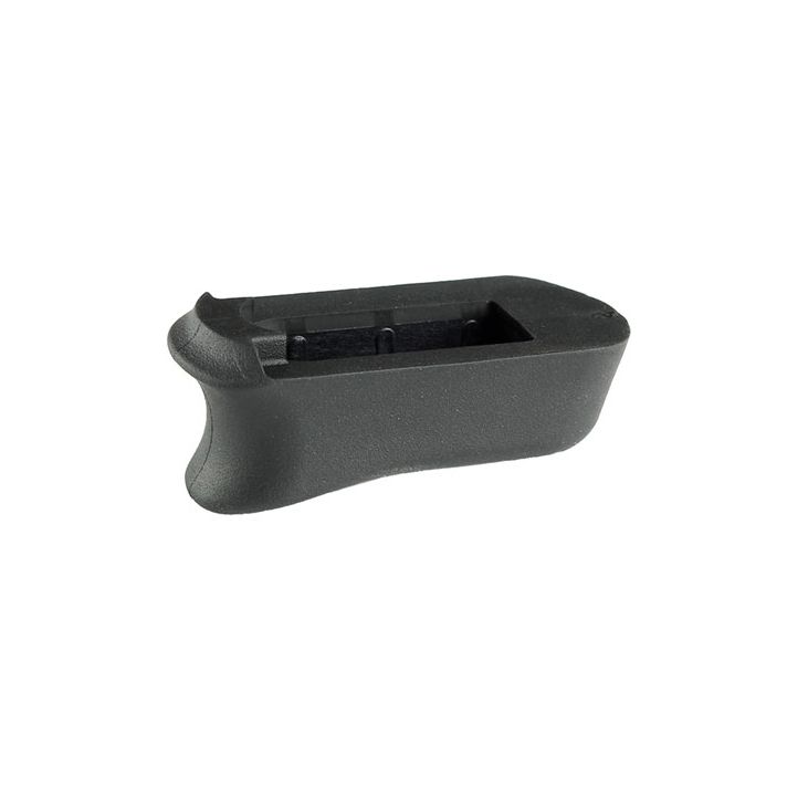 Hogue 39030 Magazine Extended Pad made of Rubber with Black Finish for 9mm Luger Kimber Micro 9 Magazines
