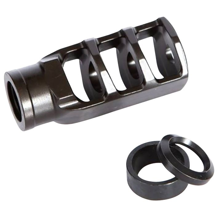Sig Sauer KITTRDCOMP Tread Compensator Black Steel with 1/2" 28 tpi Threads for 5.56x45mm NATO M400 Tread