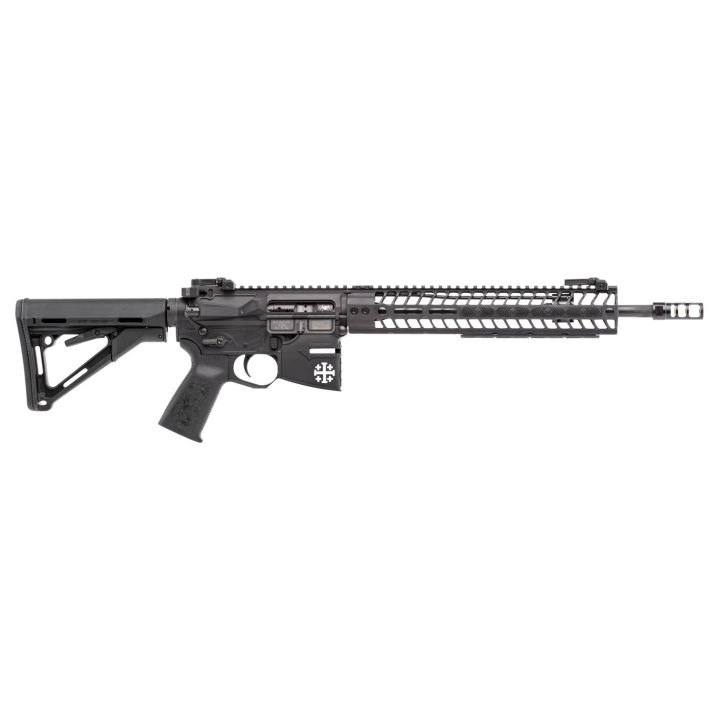Spikes STR5620M2R Rare Breed Crusader5.56x45mm NATO 14.50" No Magazine Black Hard Coat Anodized Adjustable Magpul CTR Stock