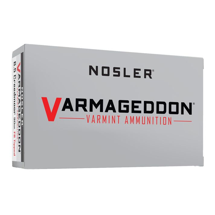 Nosler 65175 Varmageddon6.5Creedmoor 90gr Flat Base Tipped 20 Per Box/10 Case