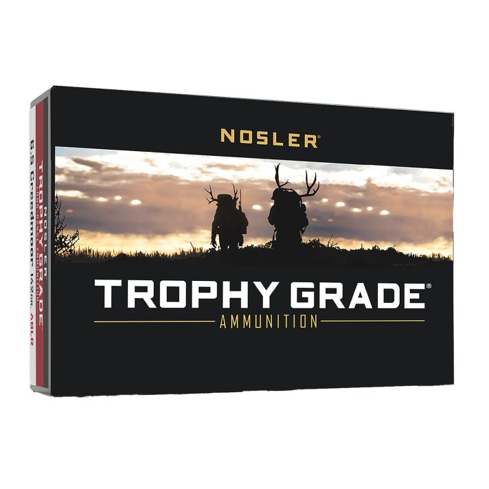 Nosler 60105 Trophy Grade Long-Range 6.5Creedmoor 142gr Nosler Spitzer AccuBond Long Range 20 Per Box/10 Case